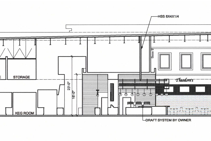 Concessions Design - Keg Room